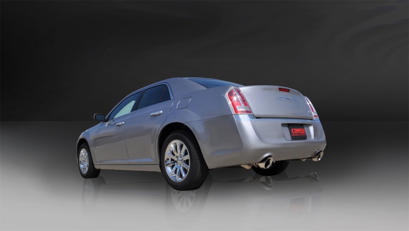 Dodge 300 Performance Exhaust - Rear - CORSA Performance - Cat-Back Dual Rear Exit Xtreme - Polished - `05-`10